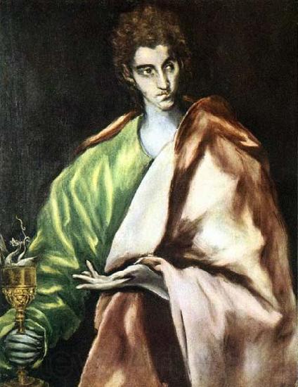 GRECO, El Apostle St John the Evangelist